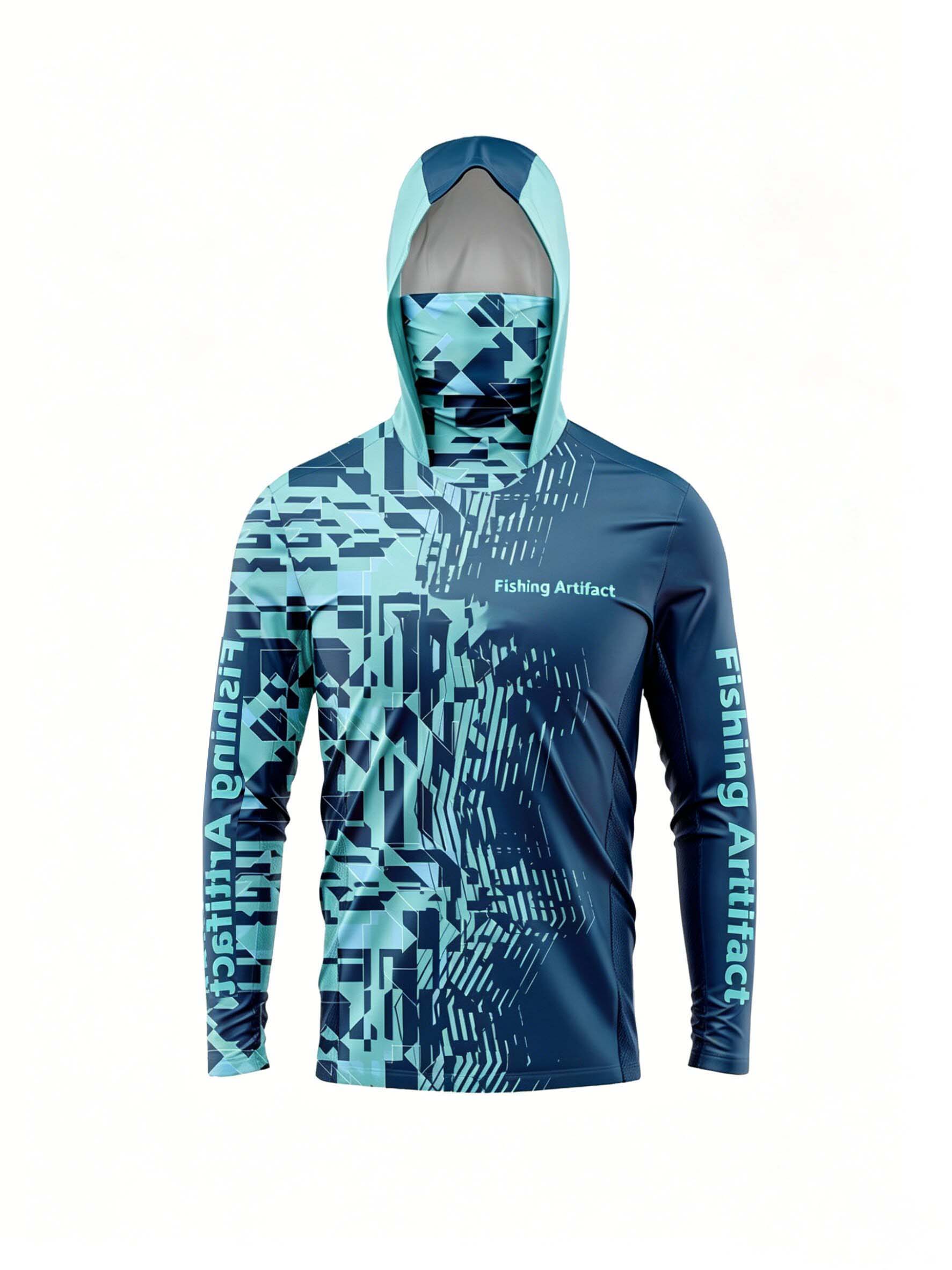 Summer Clothing Essentials - Men's Summer Fishing Hoodie, Long Sleeved