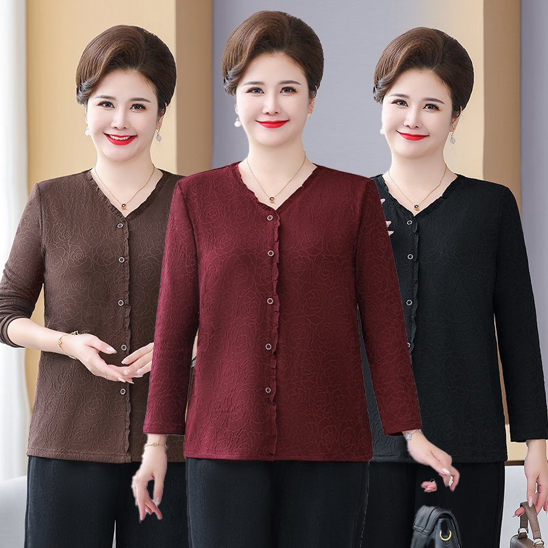 Summer Upf Clothing - Plus Size Spring Autumn New Mid-Age