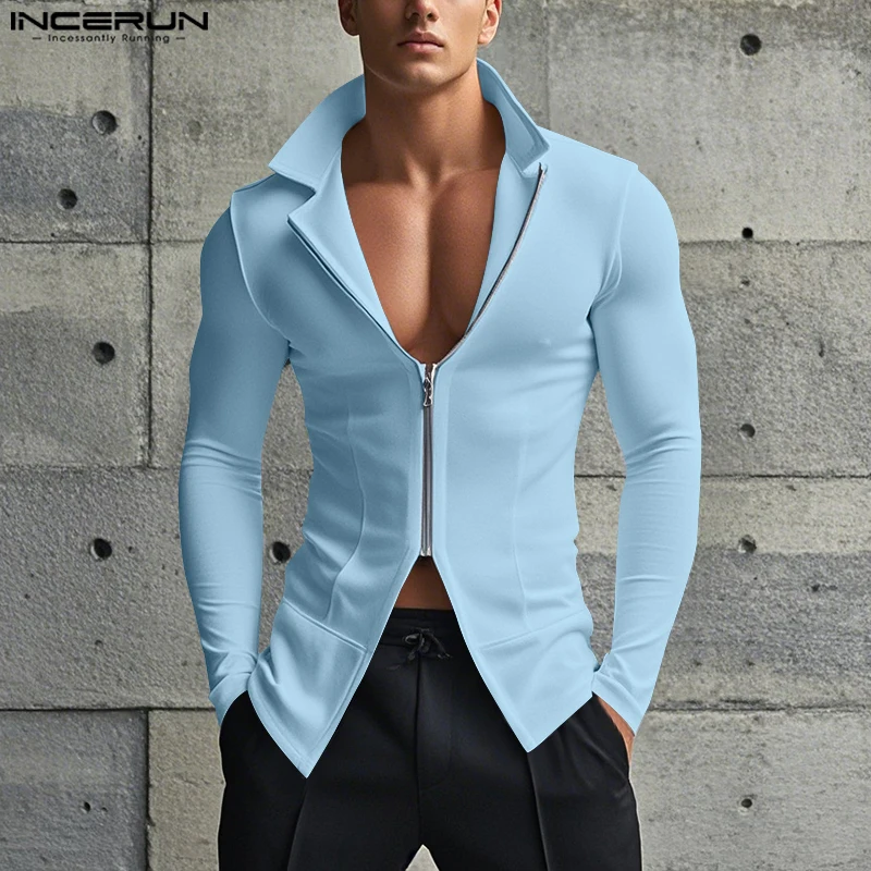 Summer Clothing Colors 2026 - INCERUN 2026 Fashion Men's T-shirt Casual