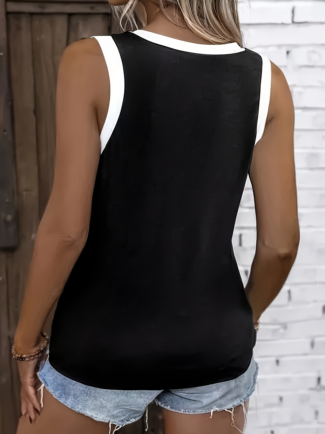 Plus Size Women's Sleeveless V - огляд і ціна Summer Upf Clothing