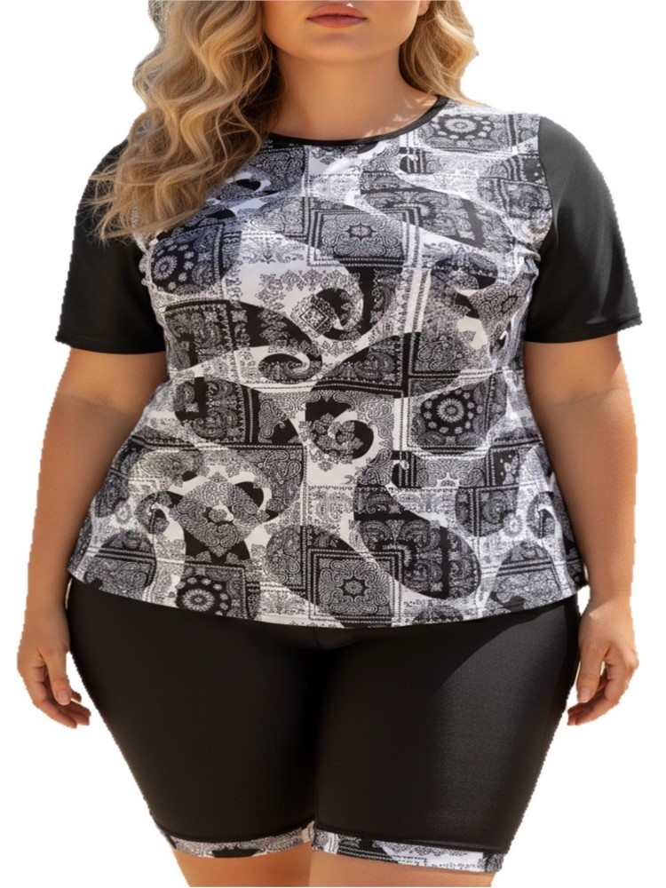 XL-6XL Plus Size High Waist Bi - огляд і ціна Bikini Set Push Up