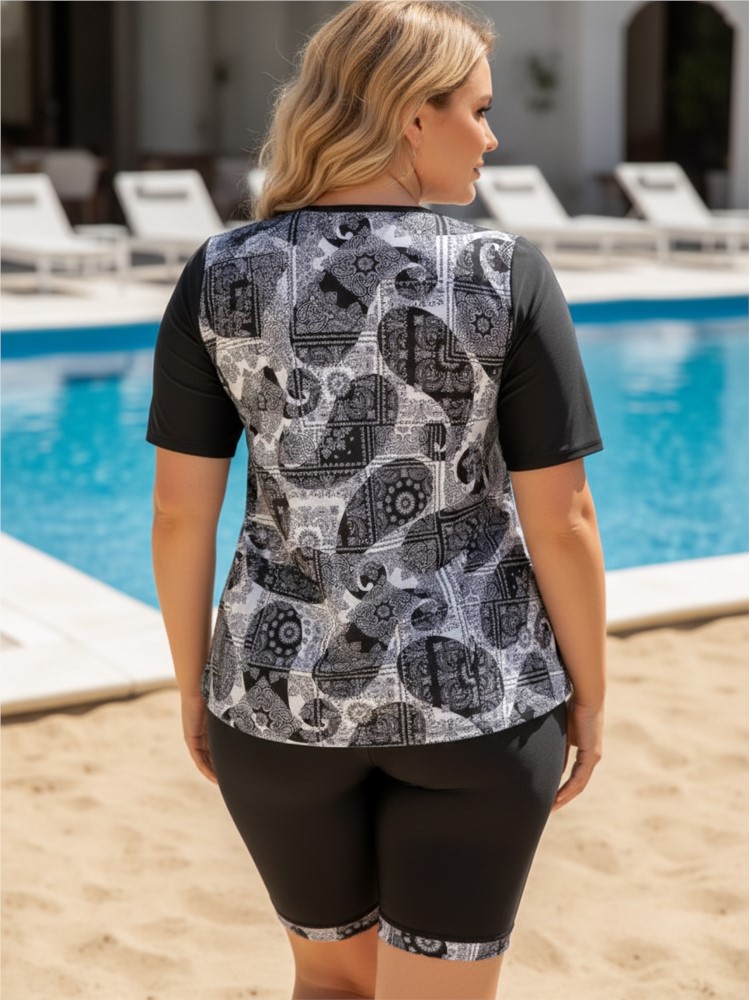 XL-6XL Plus Size High Waist Bi - огляд і ціна Bikini Set Push Up