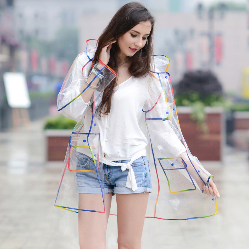 Colorful Rainbow Edge Transpar - огляд і ціна Summer Rain Clothing
