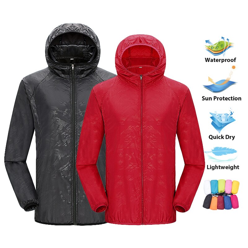 LNGXO Unisex Hiking Jacket Men - огляд і ціна Summer Rain Clothing