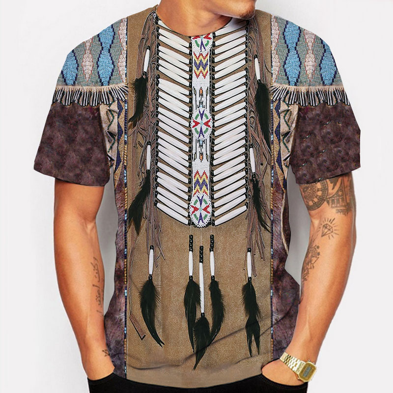 Indian T-Shirts Ethnic Style 3 - огляд і ціна Indian Summer Vintage Clothing