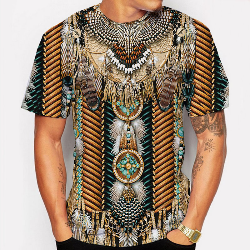 Indian T-Shirts Ethnic Style 3 - огляд і ціна Indian Summer Vintage Clothing