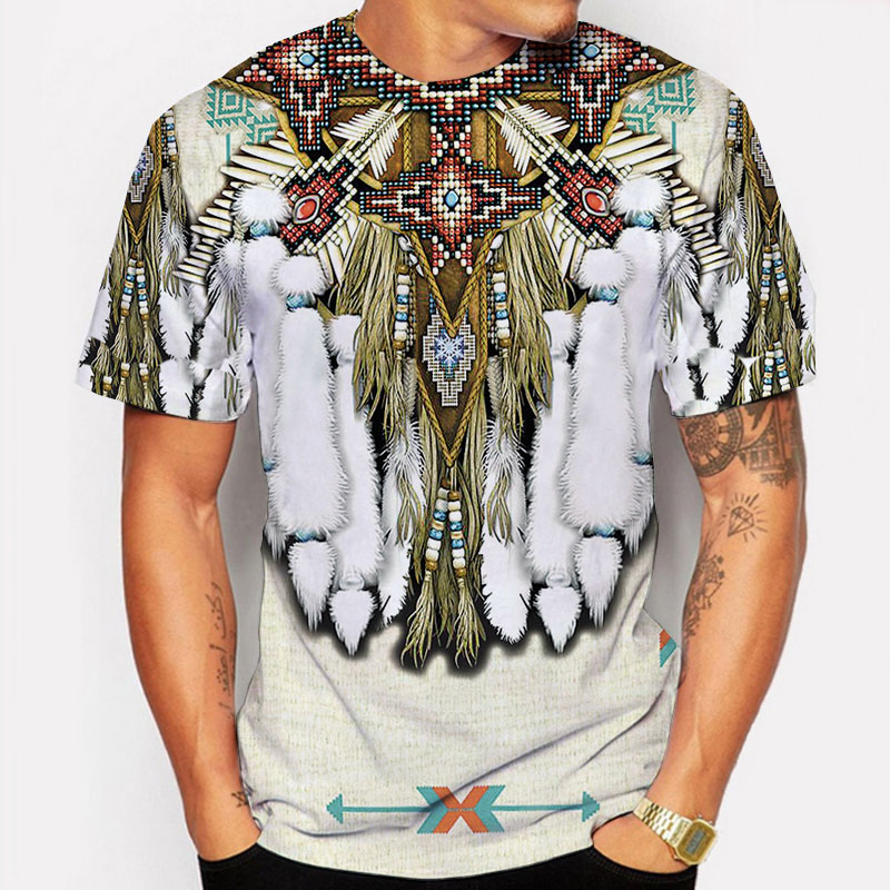 Indian T-Shirts Ethnic Style 3 - огляд і ціна Indian Summer Vintage Clothing