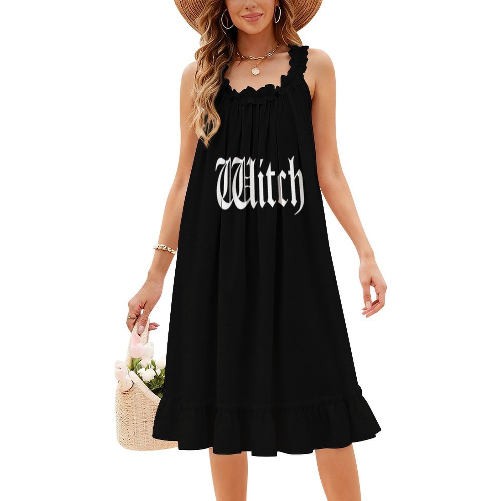 Witch Bohemian Sleeveless Dres - огляд і ціна Summer Clothing Vacation