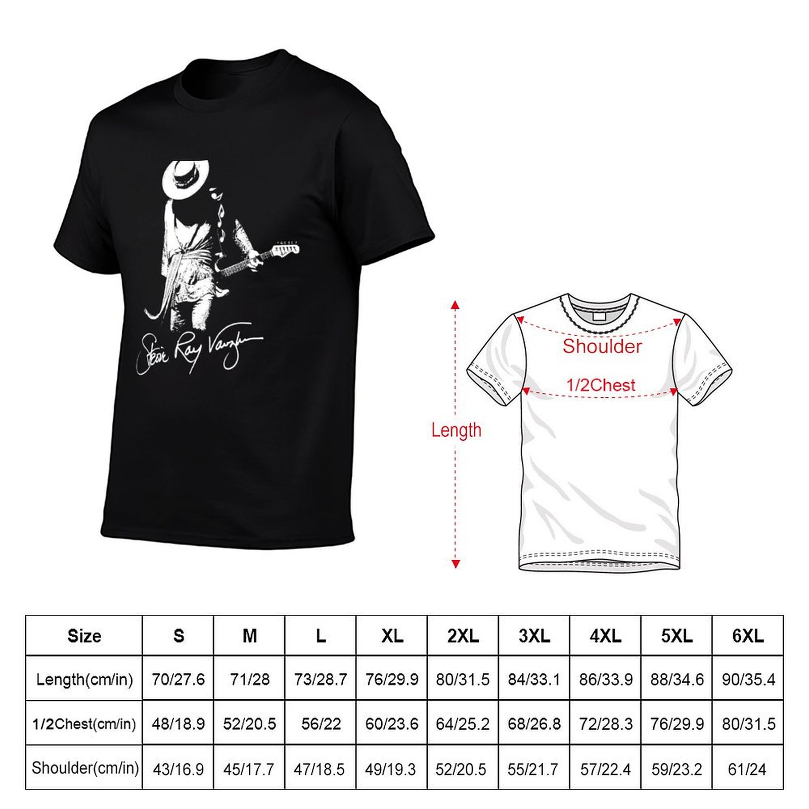 SRV Vintage Stevie Ray Vaughan - огляд і ціна Summer Rays Clothing