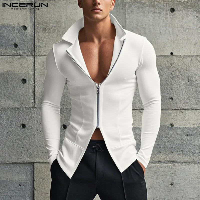 INCERUN 2026 Fashion Men's T-s - огляд і ціна Summer Clothing Colors 2026