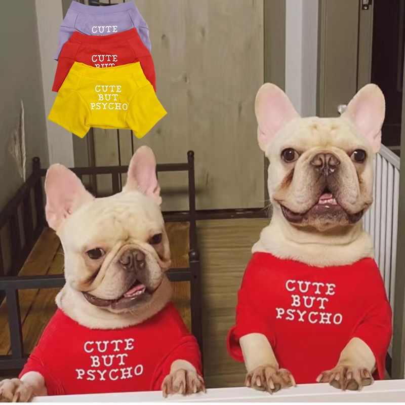 Fashion French Bulldog Pug Ves - огляд і ціна Summer Clothing In French