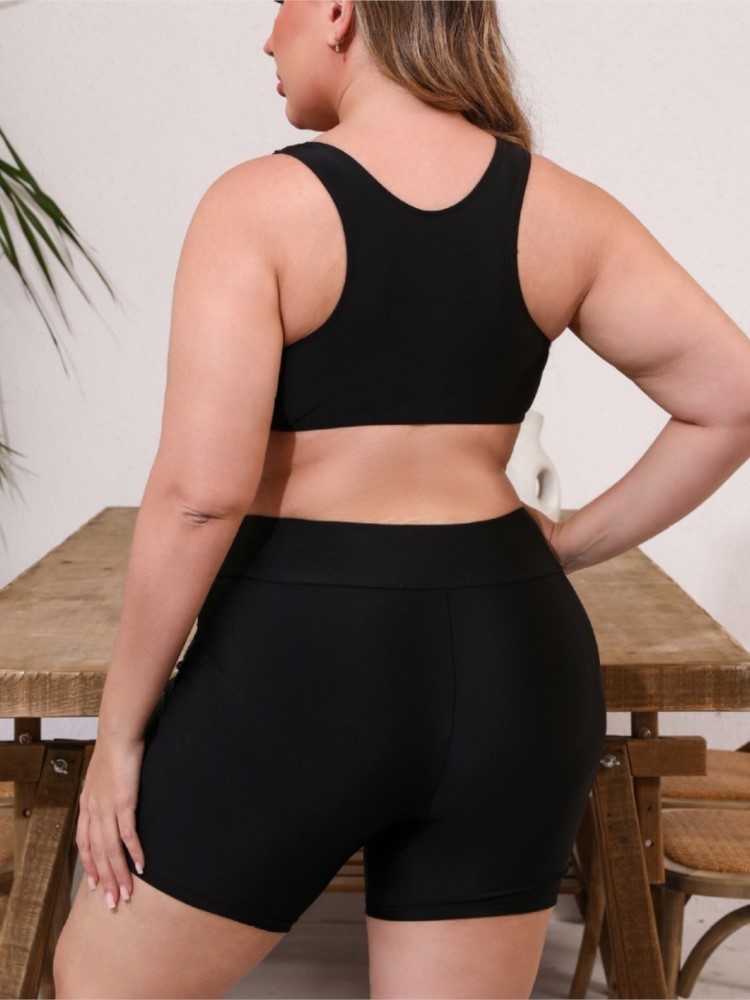 XL-5XL Plus Size High Waist Bi - огляд і ціна Bikini Set Push Up