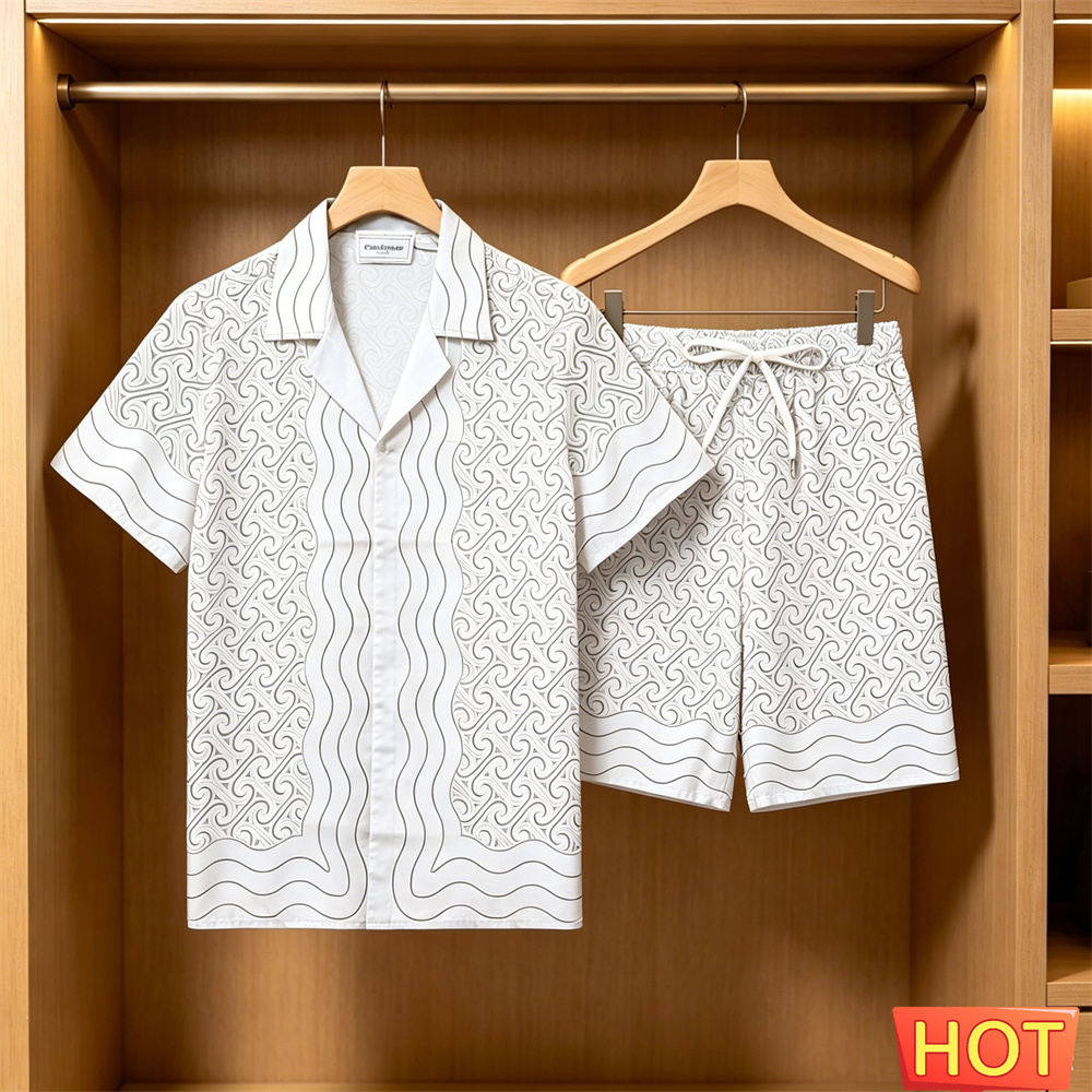 Summer Men's Shirt Sets Casual - огляд і ціна Summer Clothing Vacation