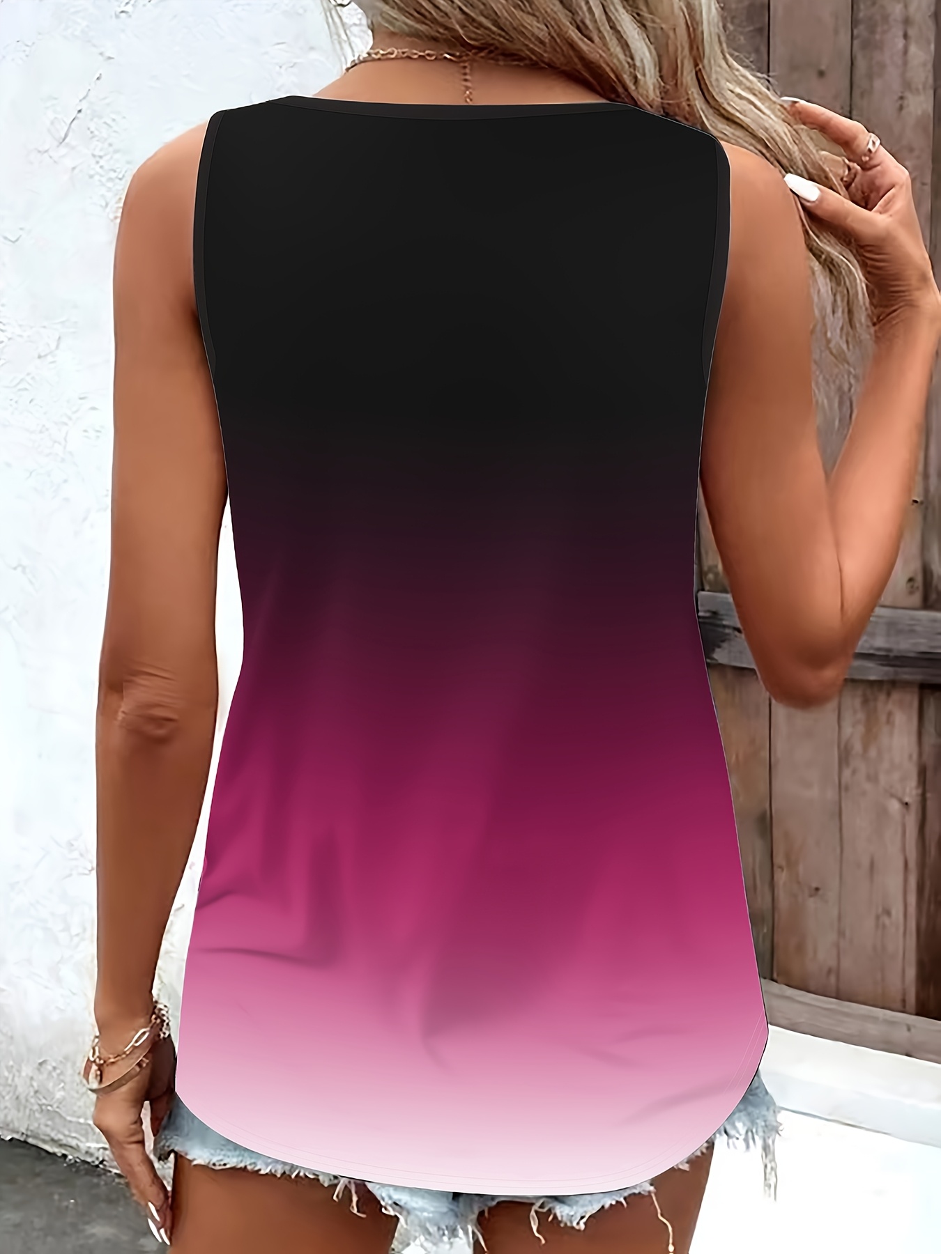 Plus Size Women's Gradient Tan - огляд і ціна Summer Upf Clothing