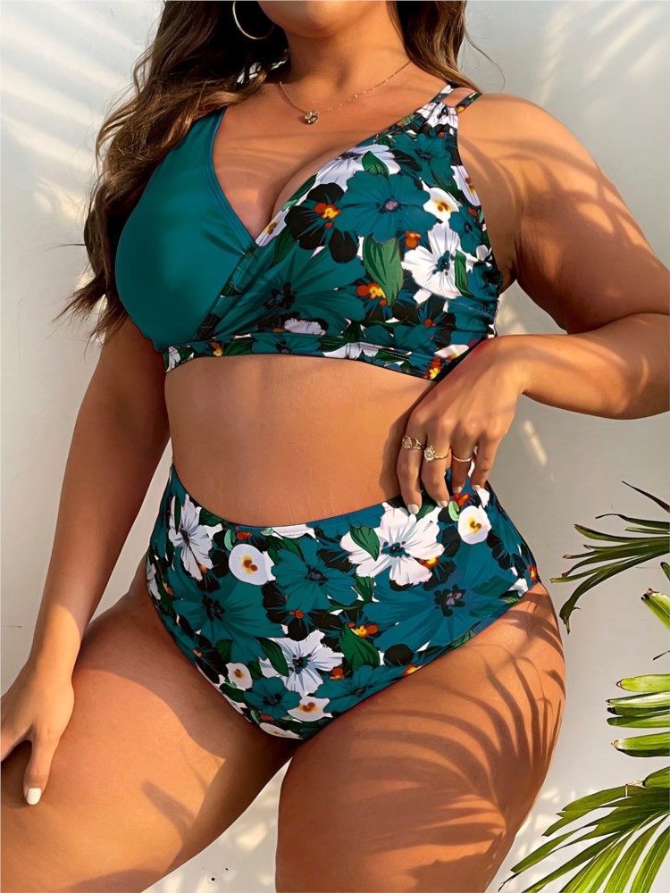 L-5XL Plus Size High Waist Bik - огляд і ціна Bikini Set Push Up