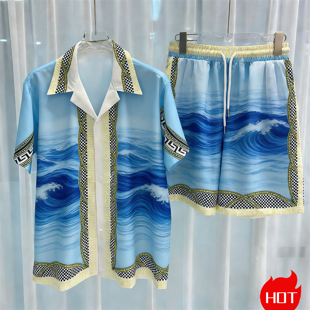 Summer Men's Shirt Sets Plants - огляд і ціна Summer Clothing Vacation