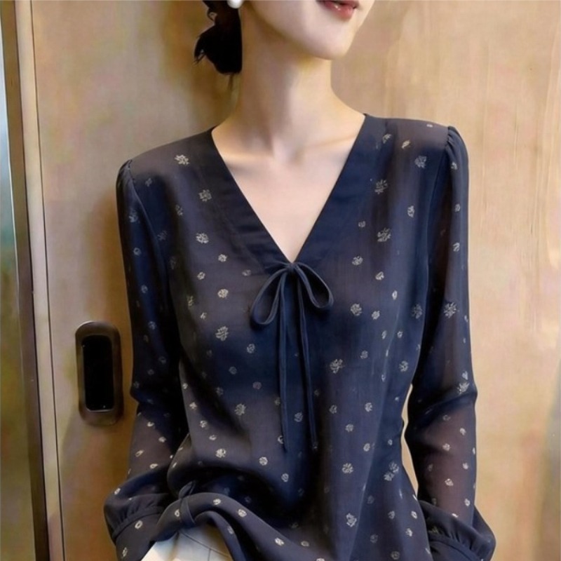 French-style Women's Blouses P - огляд і ціна Summer Clothing In French