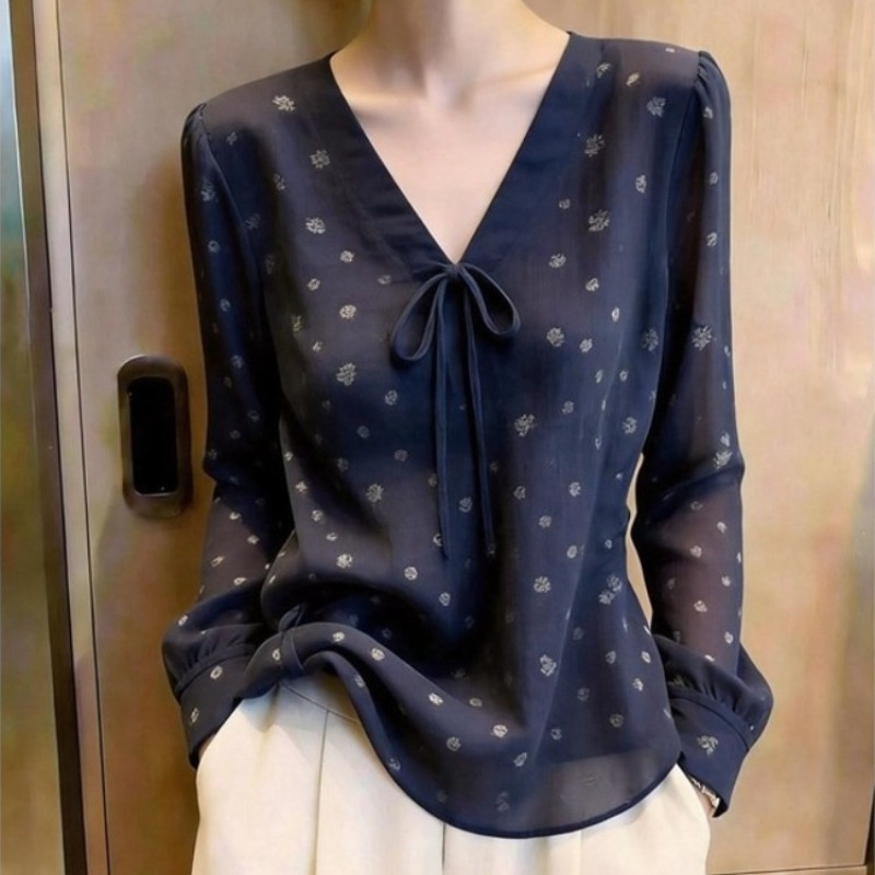 French-style Women's Blouses P - огляд і ціна Summer Clothing In French