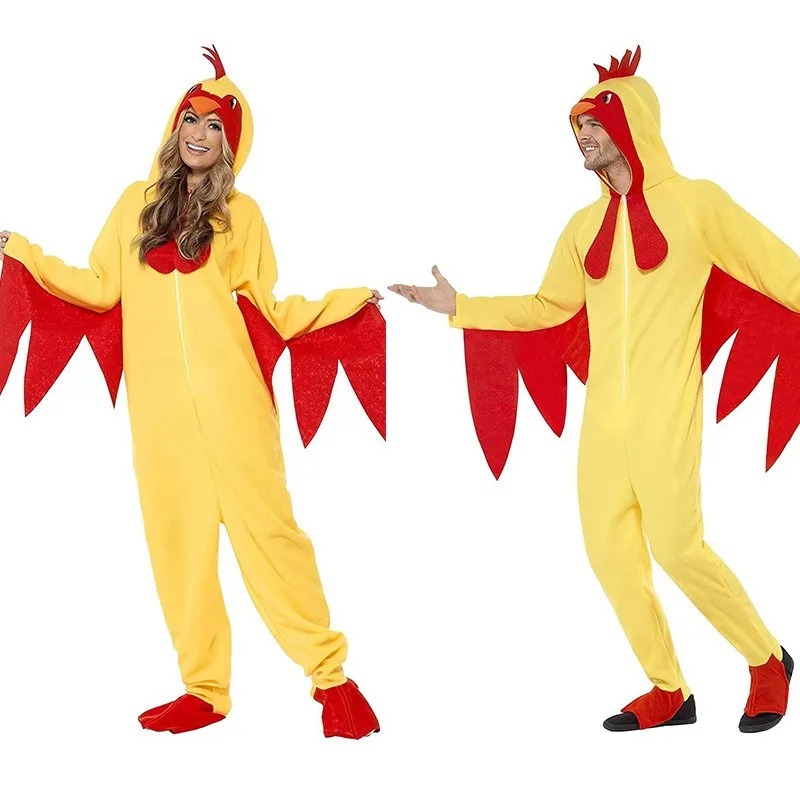 Halloween Rooster Costume Men  - огляд і ціна Romper Playsuit Women