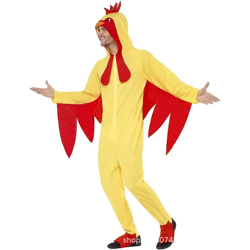 Halloween Rooster Costume Men  - огляд і ціна Romper Playsuit Women