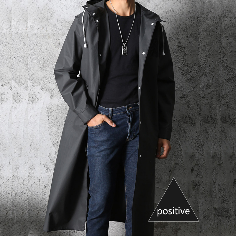 Black Fashion Adult Waterproof - огляд і ціна Summer Rain Clothing
