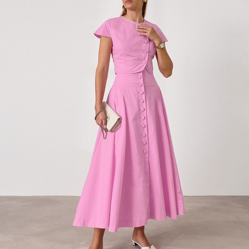 French Style Elegant A-line Lo - огляд і ціна Summer Clothing In French