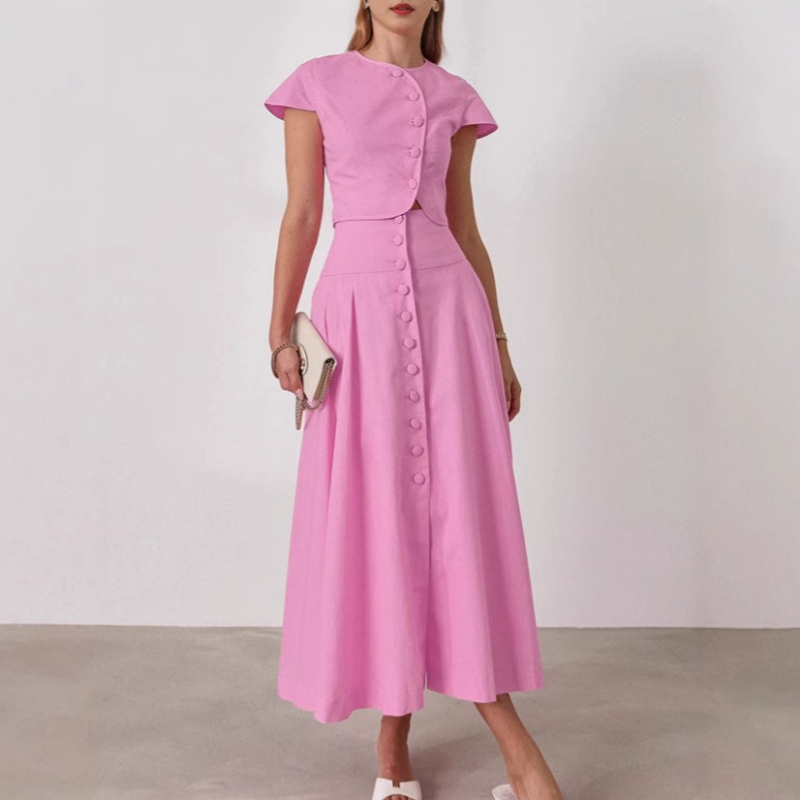 French Style Elegant A-line Lo - огляд і ціна Summer Clothing In French
