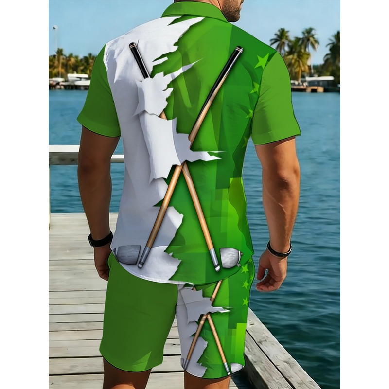 Men's Lightweight Casual Green - огляд і ціна Summer Clothing Guys