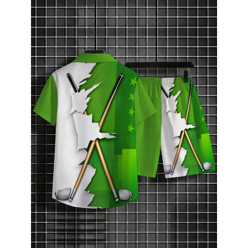 Men's Lightweight Casual Green - огляд і ціна Summer Clothing Guys