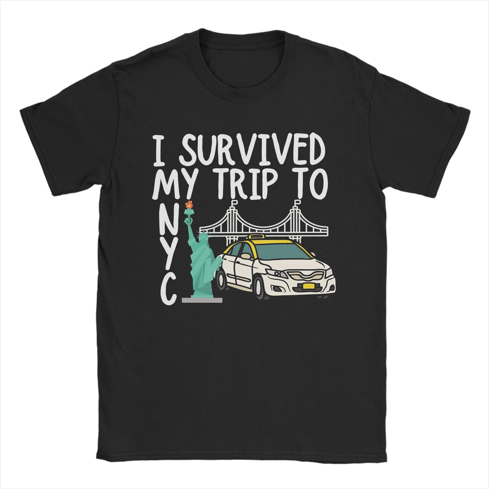 Vintage I Survived My Trip To  - огляд і ціна Summer Clothing Nyc