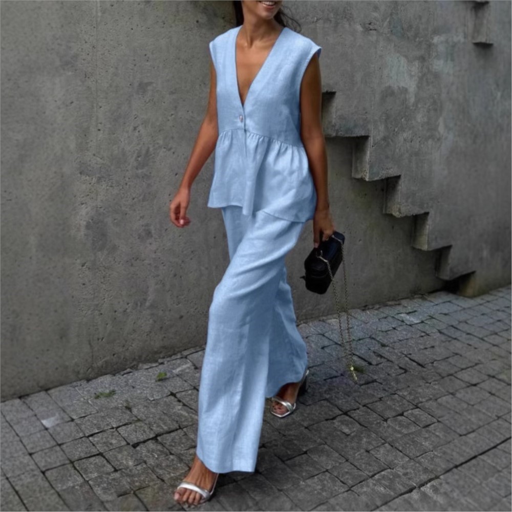 Casual Sleeveless Vest V Neck  - огляд і ціна Zara Summer Clothing For Women