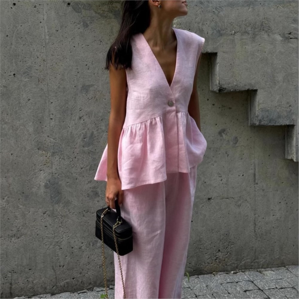 Casual Sleeveless Vest V Neck  - огляд і ціна Zara Summer Clothing For Women