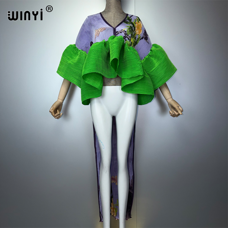 WINYI Women's Pleated Maxi Par - огляд і ціна Summer Clothing H&M