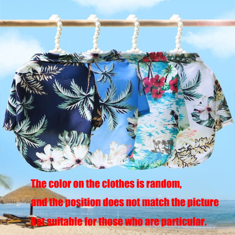 Hawaiian Style Pet Dog Clothe  - огляд і ціна Summer Clothing In French